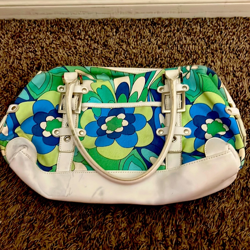 Floral New York and company purse